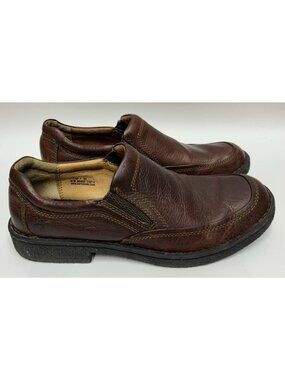 Born Shoes Men’s Blast III Loafers 10/ EU44 Brown Leather Slip On Comfort Casual
